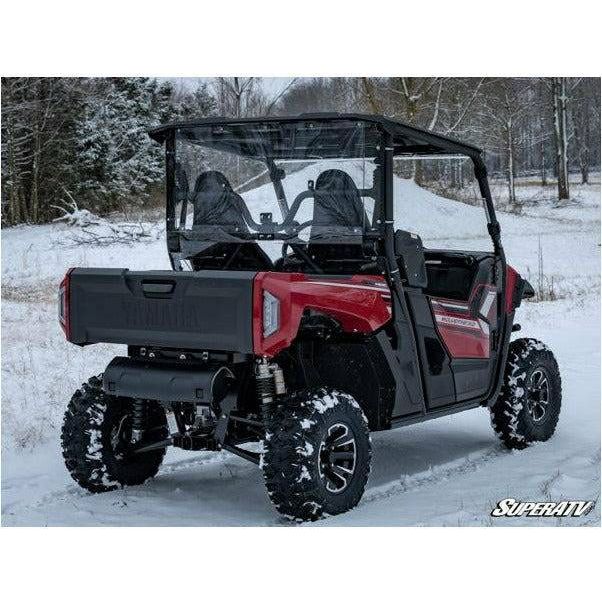 Photo of Yamaha Wolverine X2 Rear Windshield by SuperATV - Premium Windshields for UTVs / Side by Sides