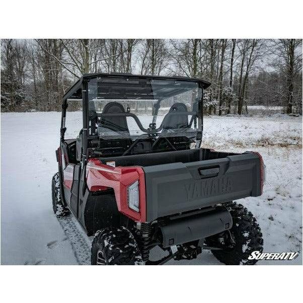 Photo of Yamaha Wolverine X2 Rear Windshield by SuperATV - Premium Windshields for UTVs / Side by Sides