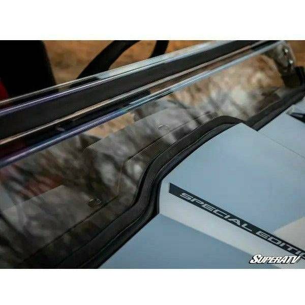 Photo of Yamaha Wolverine X2 Scratch Resistant Flip Windshield by SuperATV - Premium Windshields for UTVs / Side by Sides