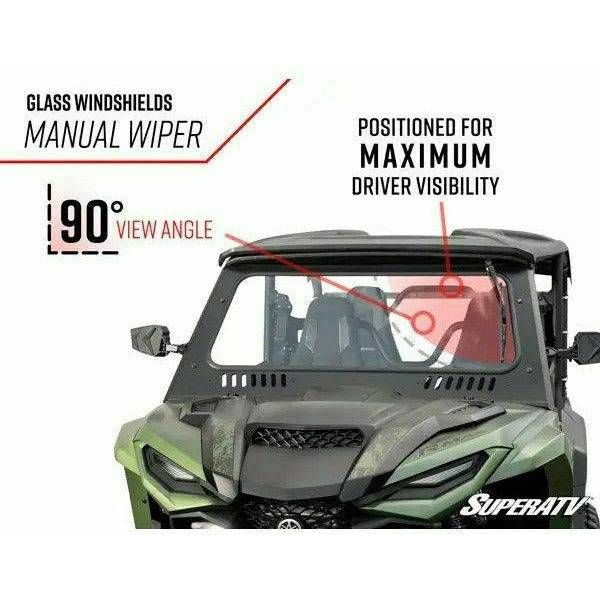 Yamaha Wolverine X2 / X4 Glass Windshield