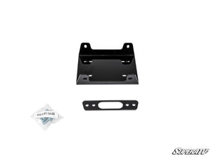 SuperATV Yamaha Wolverine X4 850 Winch Mounting Plate