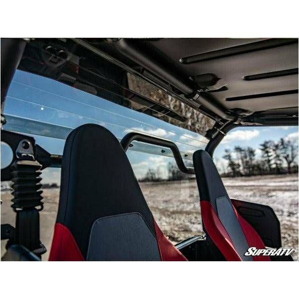 Photo of Yamaha Wolverine X4 Rear Windshield by SuperATV - Premium Windshields for UTVs / Side by Sides