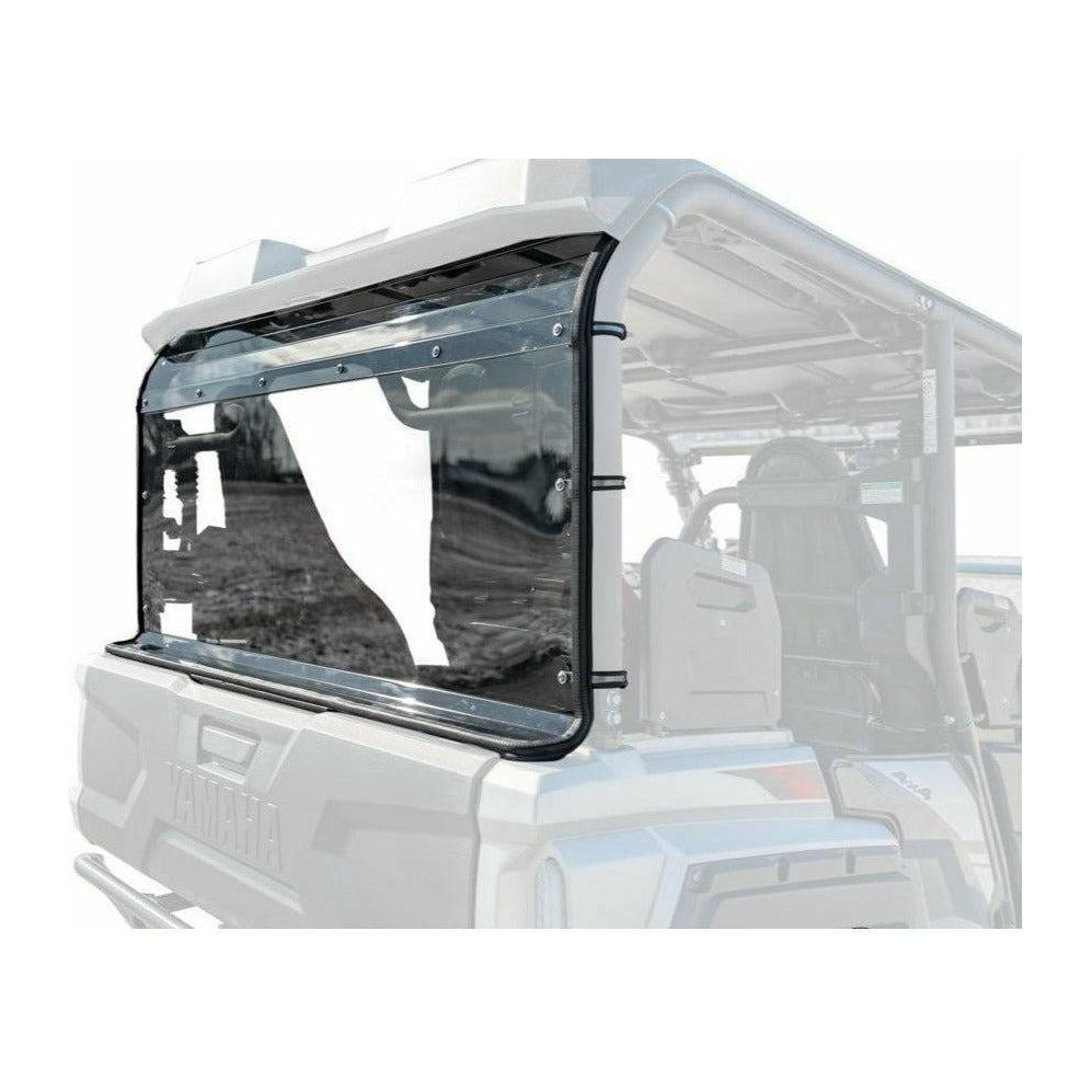 Photo of Yamaha Wolverine X4 Rear Windshield by SuperATV - Premium Windshields for UTVs / Side by Sides