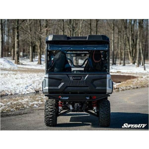 Photo of Yamaha Wolverine X4 Rear Windshield by SuperATV - Premium Windshields for UTVs / Side by Sides