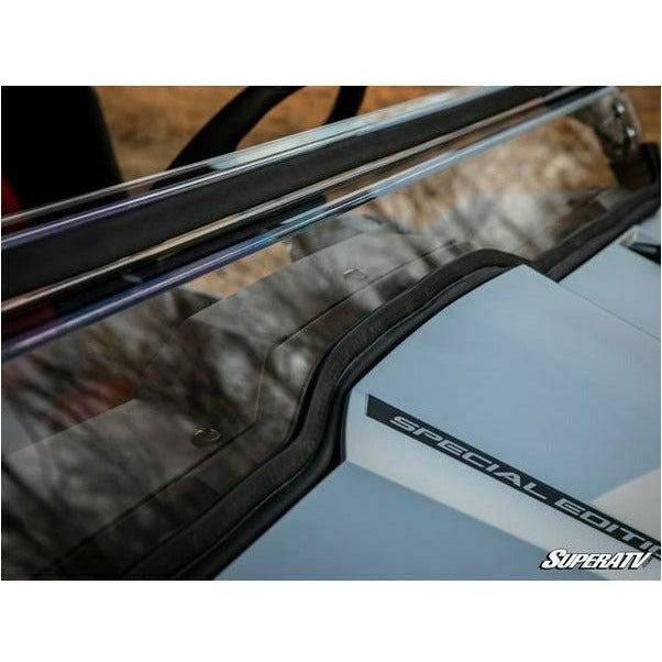 Photo of Yamaha Wolverine X4 Scratch Resistant Flip Windshield by SuperATV - Premium Windshields for UTVs / Side by Sides