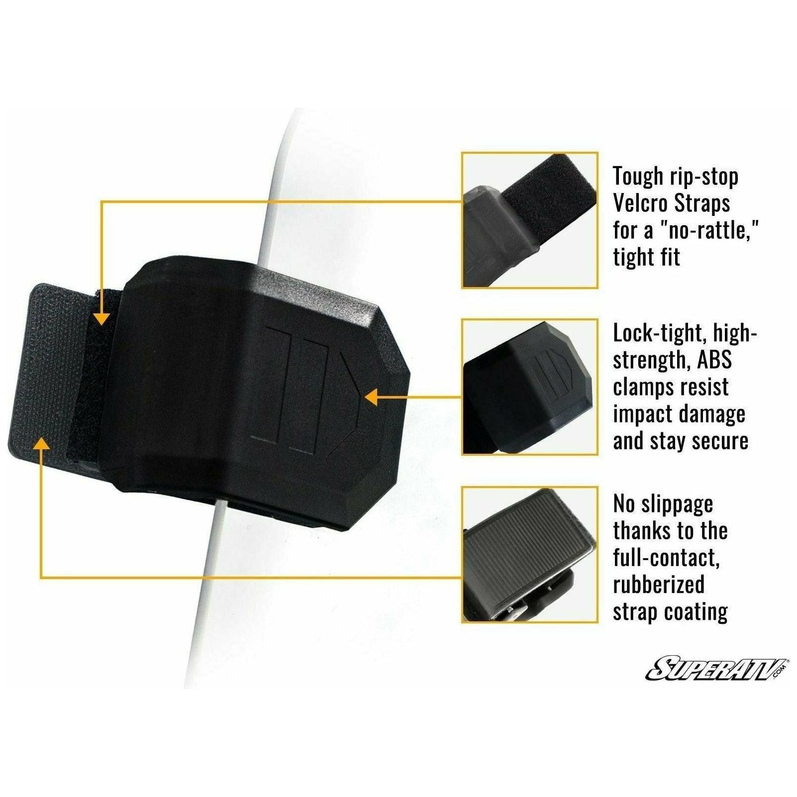 Photo of Yamaha YXZ Scratch Resistant Full Windshield by SuperATV - Premium Windshields for UTVs / Side by Sides