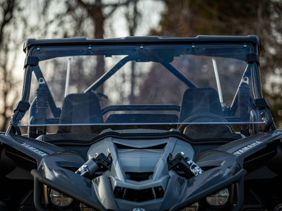 SuperATV Yamaha YXZ Scratch-Resistant Full Windshield