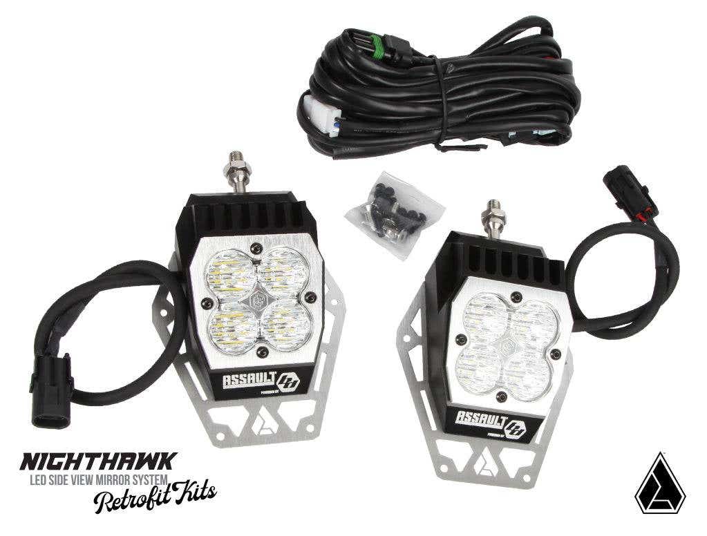 Photo of Assault Industries Nighthawk LED Upgrade Kit For B2 Bomber Side Mirrors by Assault Industries - Premium Mirrors for UTVs / Side by Sides