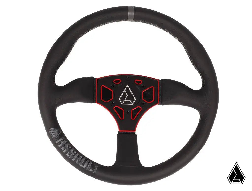 Photo of Assault Industries 350R Leather UTV Steering Wheel by Assault Industries - Premium Steering Wheels for UTVs / Side by Sides