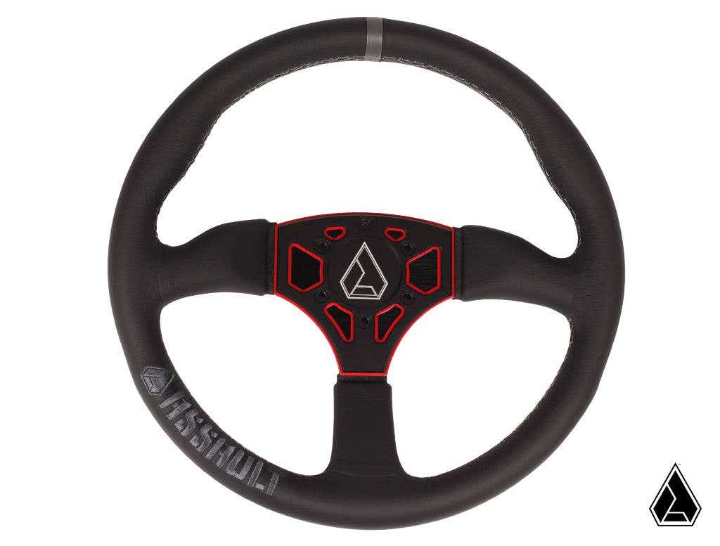 Photo of Assault Industries 350R Leather UTV Steering Wheel by Assault Industries - Premium Steering Wheels for UTVs / Side by Sides