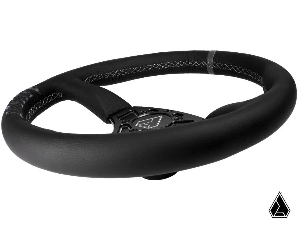 Photo of Assault Industries 350R Leather UTV Steering Wheel by Assault Industries - Premium Steering Wheels for UTVs / Side by Sides