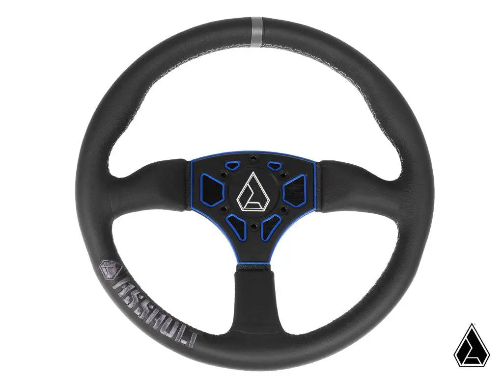 Photo of Assault Industries 350R Leather UTV Steering Wheel by Assault Industries - Premium Steering Wheels for UTVs / Side by Sides