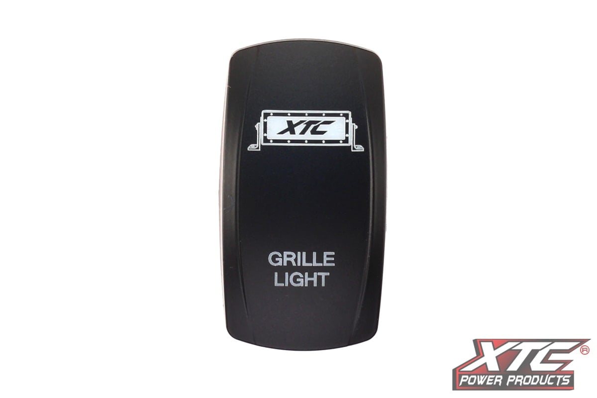 Photo of XTC Grille Light Contra V Rocker Switch Cover (Cover Only) by XTC Power Products - Premium Rocker Switches for UTVs / Side by Sides
