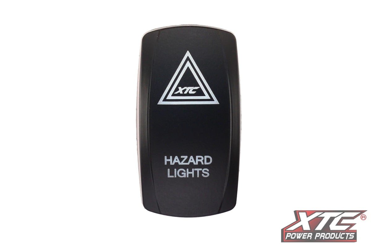 Photo of XTC Hazards Rocker Switch Cover by XTC Power Products - Premium Rocker Switches for UTVs / Side by Sides