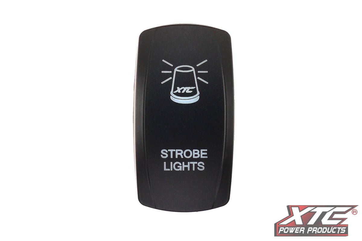 Photo of XTC Strobe Light Rocker Switch Cover by XTC Power Products - Premium Rocker Switches for UTVs / Side by Sides