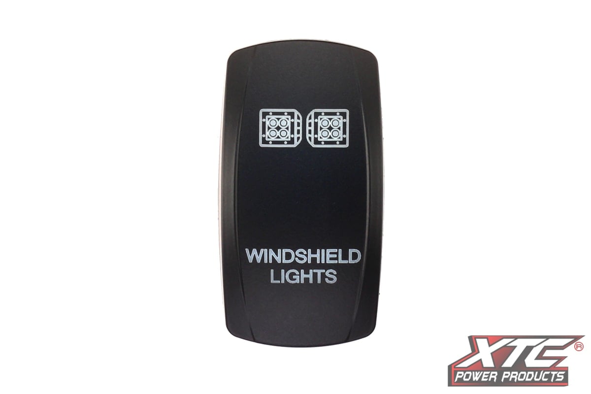 XTC Windshield Lights Rocker Switch Cover