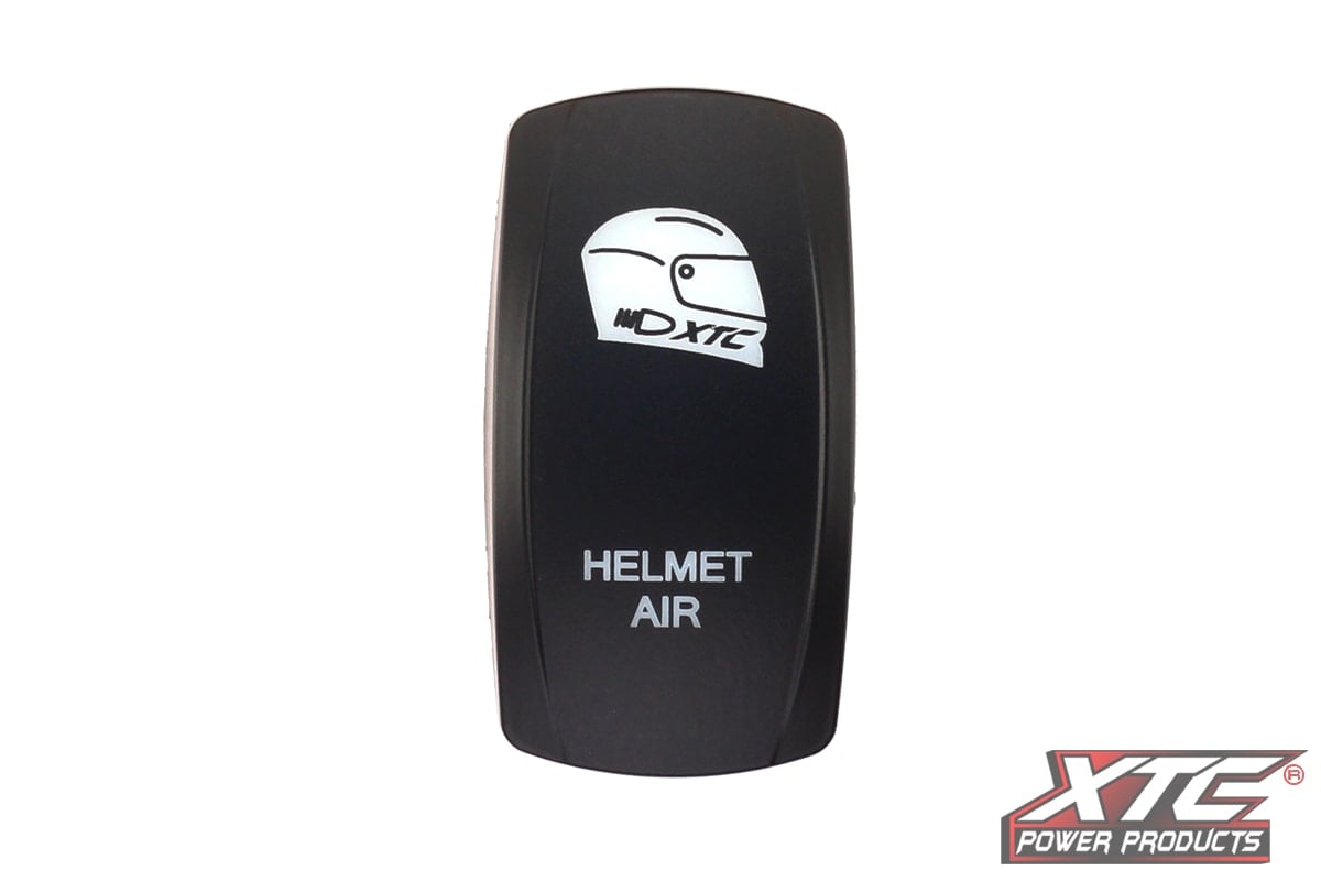 Photo of XTC Helmet Air Rocker Switch Cover by XTC Power Products - Premium Rocker Switches for UTVs / Side by Sides