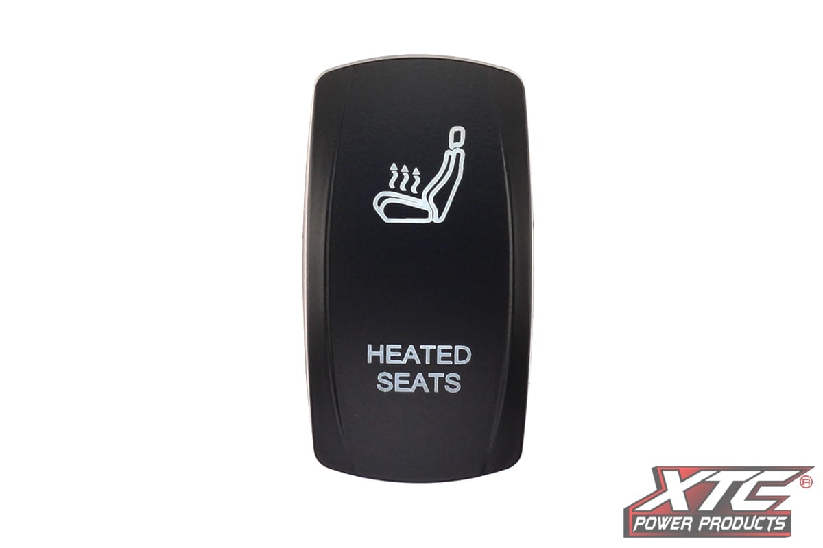 Photo of XTC Heated Seats Rocker Switch Cover by XTC Power Products - Premium Rocker Switches for UTVs / Side by Sides