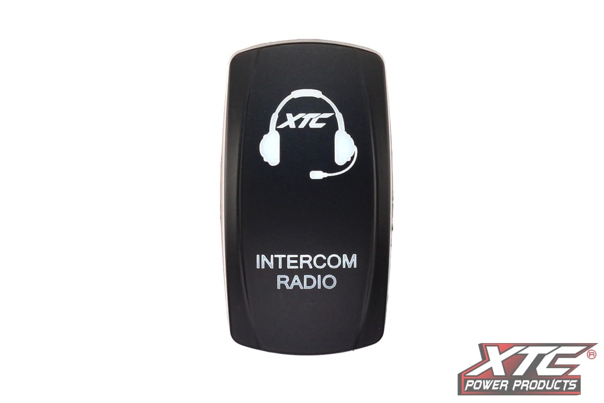 Photo of XTC Intercom Radio Rocker Switch Cover by XTC Power Products - Premium Rocker Switches for UTVs / Side by Sides