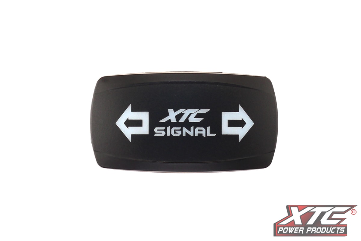 Photo of XTC Turn Signal - XTC Horizontal Rocker Switch Cover by XTC Power Products - Premium Rocker Switches for UTVs / Side by Sides
