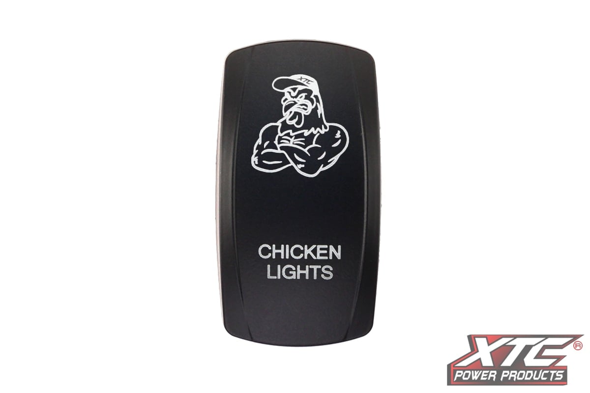 Photo of XTC Chicken Lights Rocker Switch Cover by XTC Power Products - Premium Rocker Switches for UTVs / Side by Sides