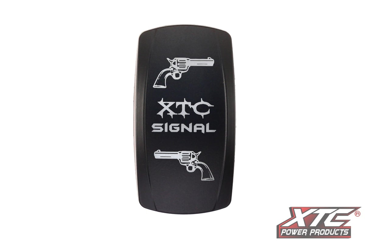 Photo of XTC Turn Signal - XTC Western Vertical Rocker Switch Cover by XTC Power Products - Premium Rocker Switches for UTVs / Side by Sides