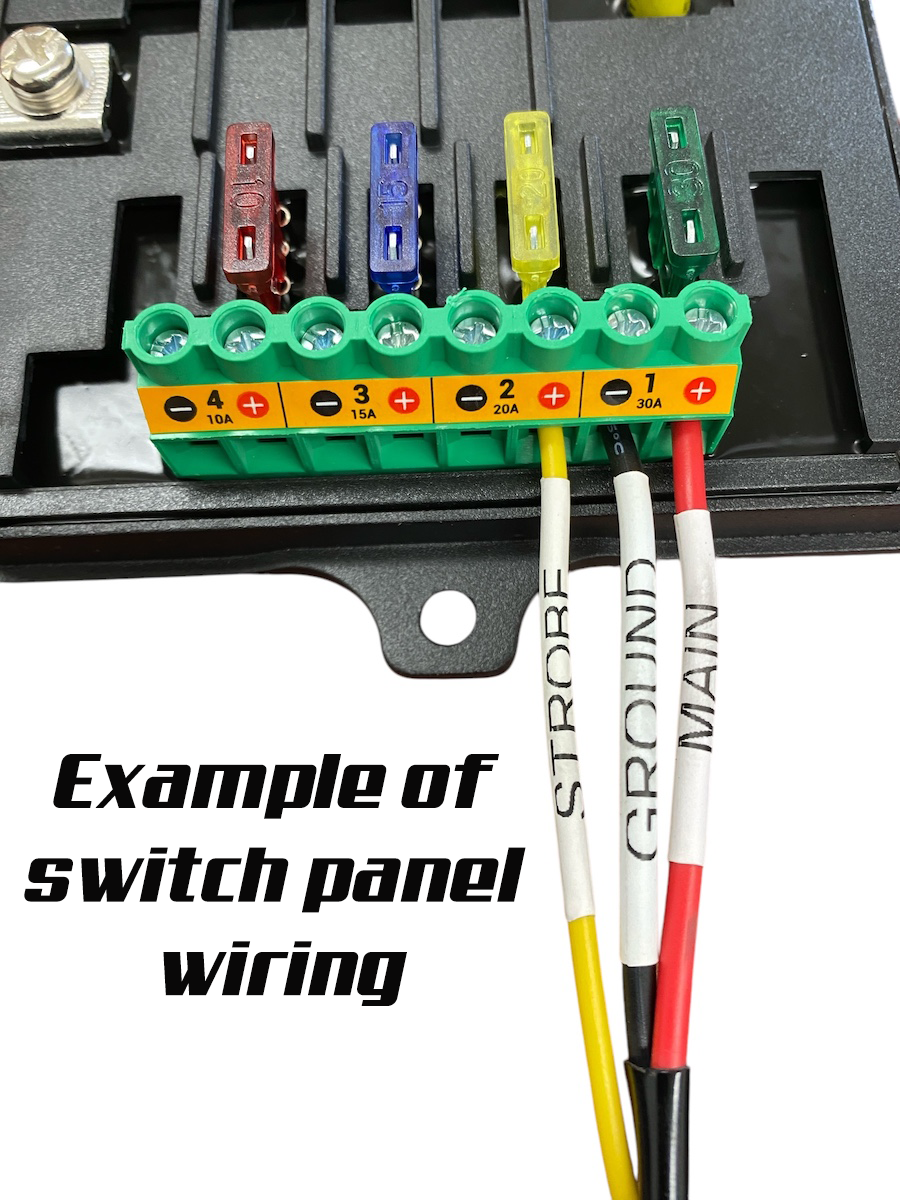 Photo of Chase LED Light Bar Switch Adapater Harness by GGLighting - Premium for UTVs / Side by Sides