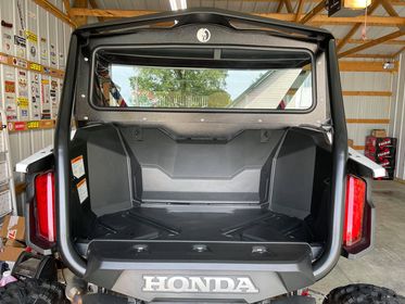 Photo of HONDA TALON 2-SEAT REAR WINDSHIELD 2019+ by Dirt Warrior Accessories - Premium WINDSHIELD for UTVs / Side by Sides