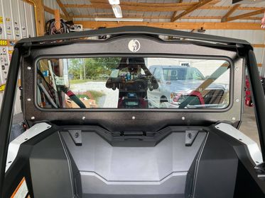 Photo of HONDA TALON 2-SEAT REAR WINDSHIELD 2019+ by Dirt Warrior Accessories - Premium WINDSHIELD for UTVs / Side by Sides