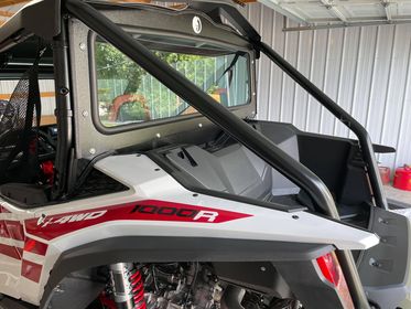 Photo of HONDA TALON 2-SEAT REAR WINDSHIELD 2019+ by Dirt Warrior Accessories - Premium WINDSHIELD for UTVs / Side by Sides