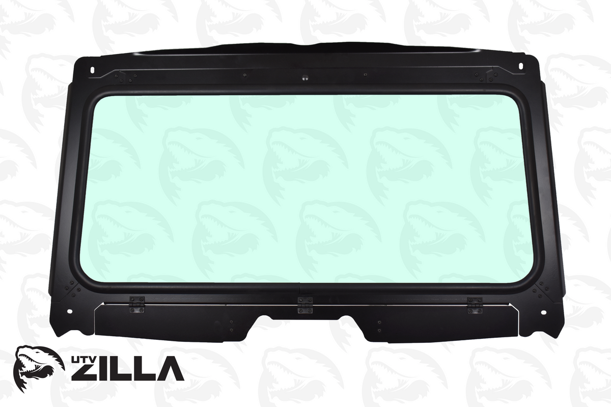 Photo of Vented Honda Talon Full Glass Windshield With Wiper by UTVZILLA - Premium for UTVs / Side by Sides
