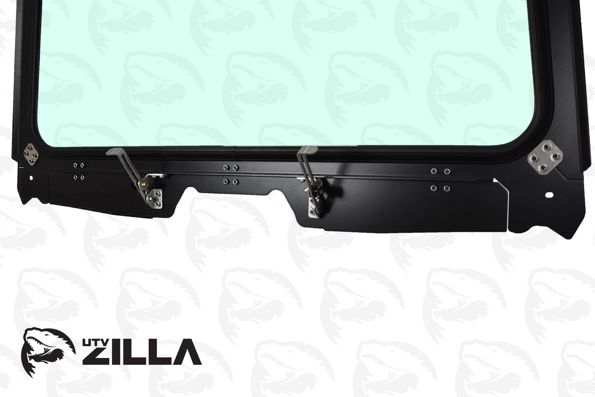 Photo of Vented Honda Talon Full Glass Windshield With Wiper by UTVZILLA - Premium for UTVs / Side by Sides