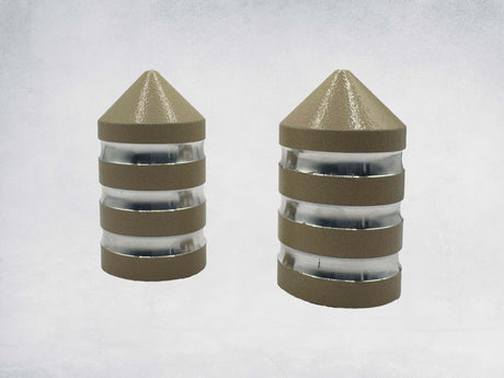 Photo of BILLET MAGNET BASE CAPS by Marshin Whips - Premium whip accessories for UTVs / Side by Sides
