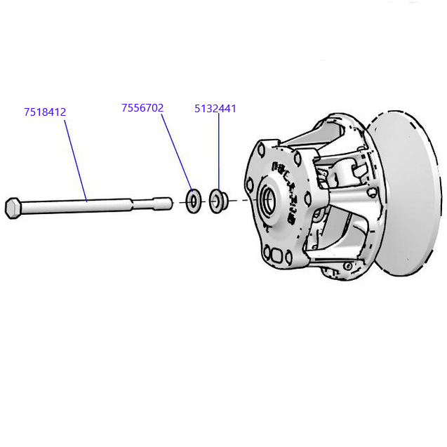 Photo of RPM SXS RPM RMK 600 800 850 TITANIUM Primary Clutch Bolt & Washers : M14x1.5X215mm 7518412, 5132441, 7556702 by RPM SXS - Premium for UTVs / Side by Sides