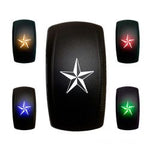 "Nautical Star" Waterproof Rocker Switch