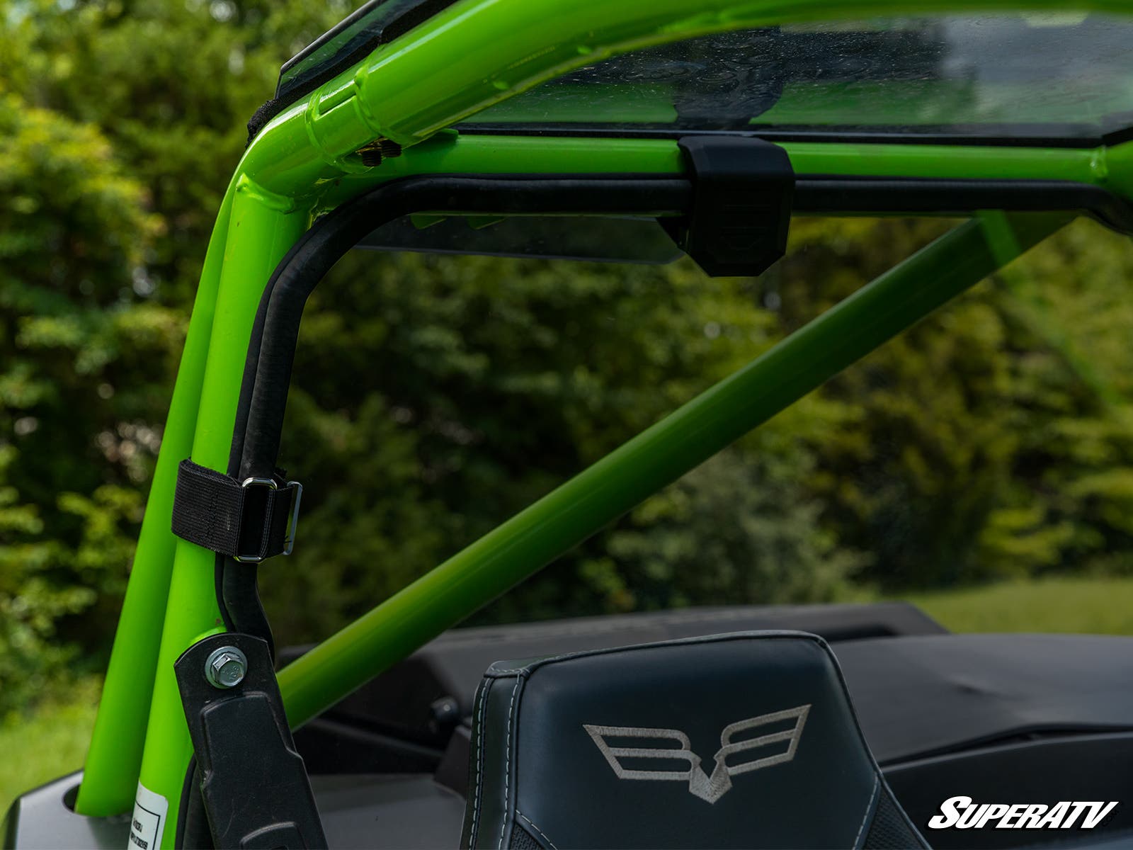 Photo of SuperATV Arctic Cat Wildcat XX Tinted Rear Windshield by SuperATV - Premium Windshields for UTVs / Side by Sides