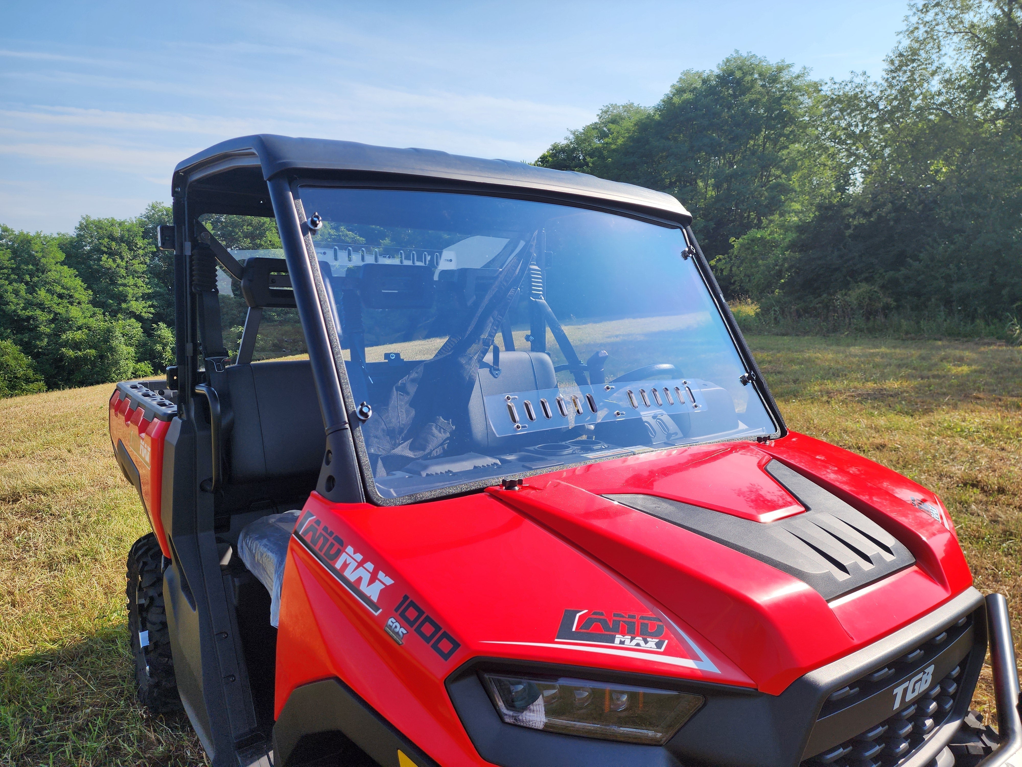 Photo of TGB LandMax 1000 - 1 Pc General-Purpose Windshield by 3 Star UTV - Premium Windshields for UTVs / Side by Sides