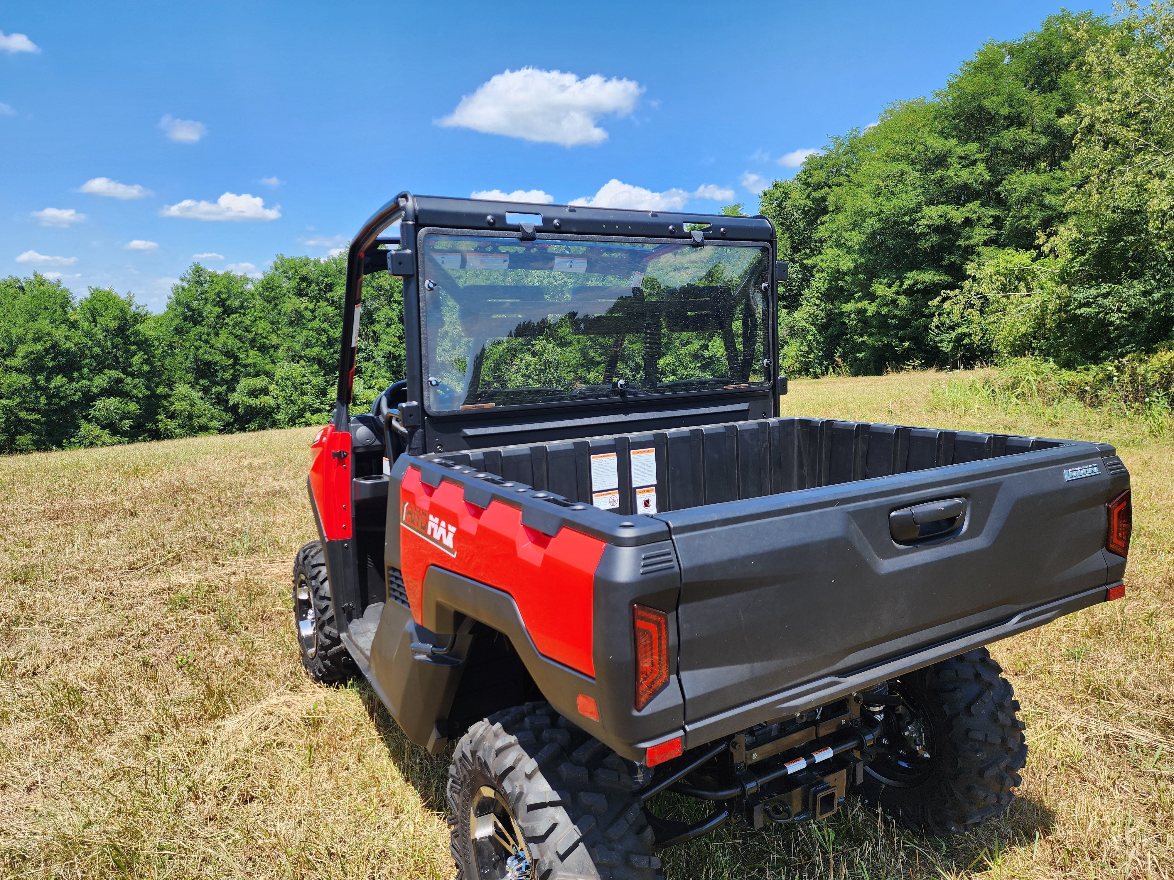 Photo of TGB LandMax 1000 - 1 Pc Polycarbonate Rear Windshield by 3 Star UTV - Premium Windshields for UTVs / Side by Sides