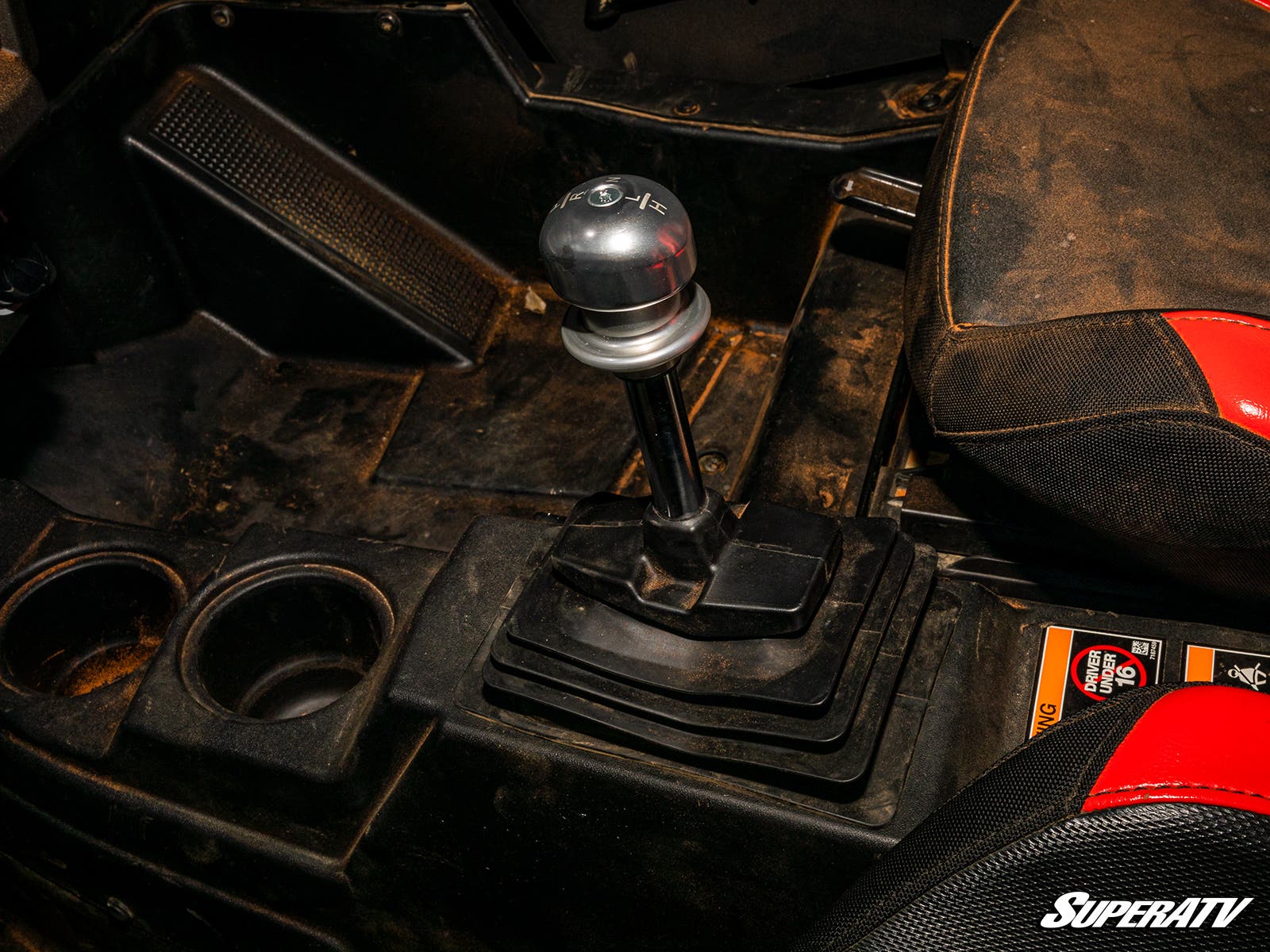 Photo of SuperATV Polaris RZR Quick-Reverse Gated Shifter by SuperATV - Premium Shifters & Shift Knobs for UTVs / Side by Sides