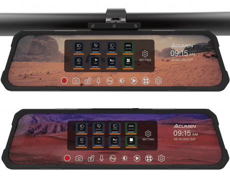 Photo of Acument Front/ Rearview mirror switch control system by Marshin Whips - Premium for UTVs / Side by Sides