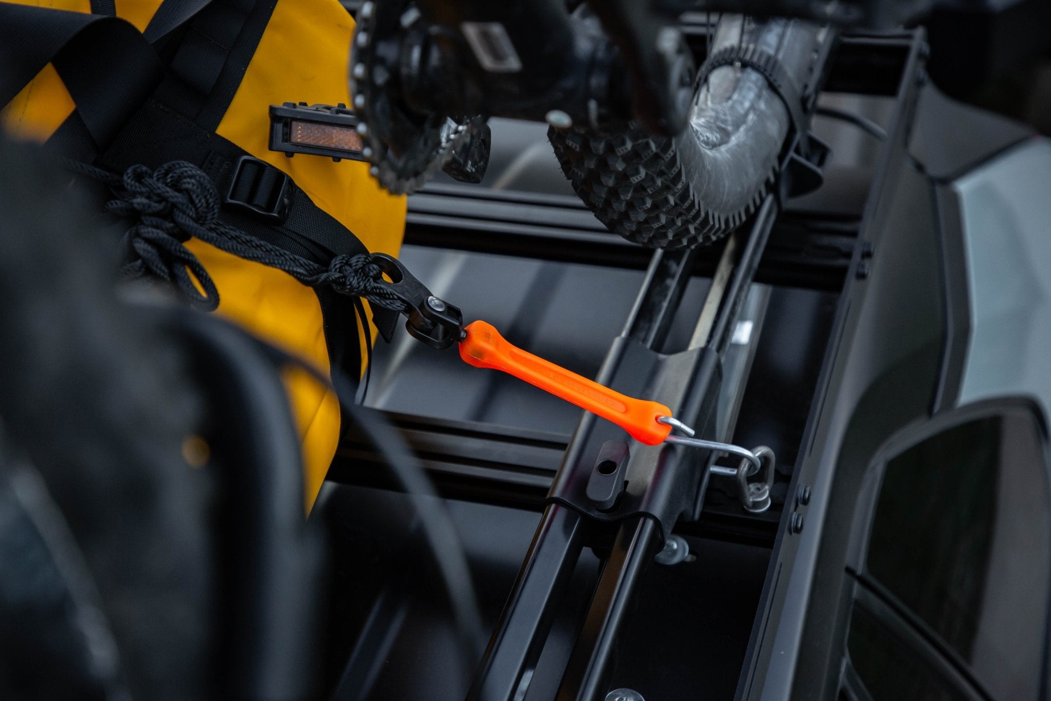 Photo of The Perfect Tie-Down® (PTD) - 12' Constant Tension Rope Lock Tie Down by ShockStrap - Premium for UTVs / Side by Sides