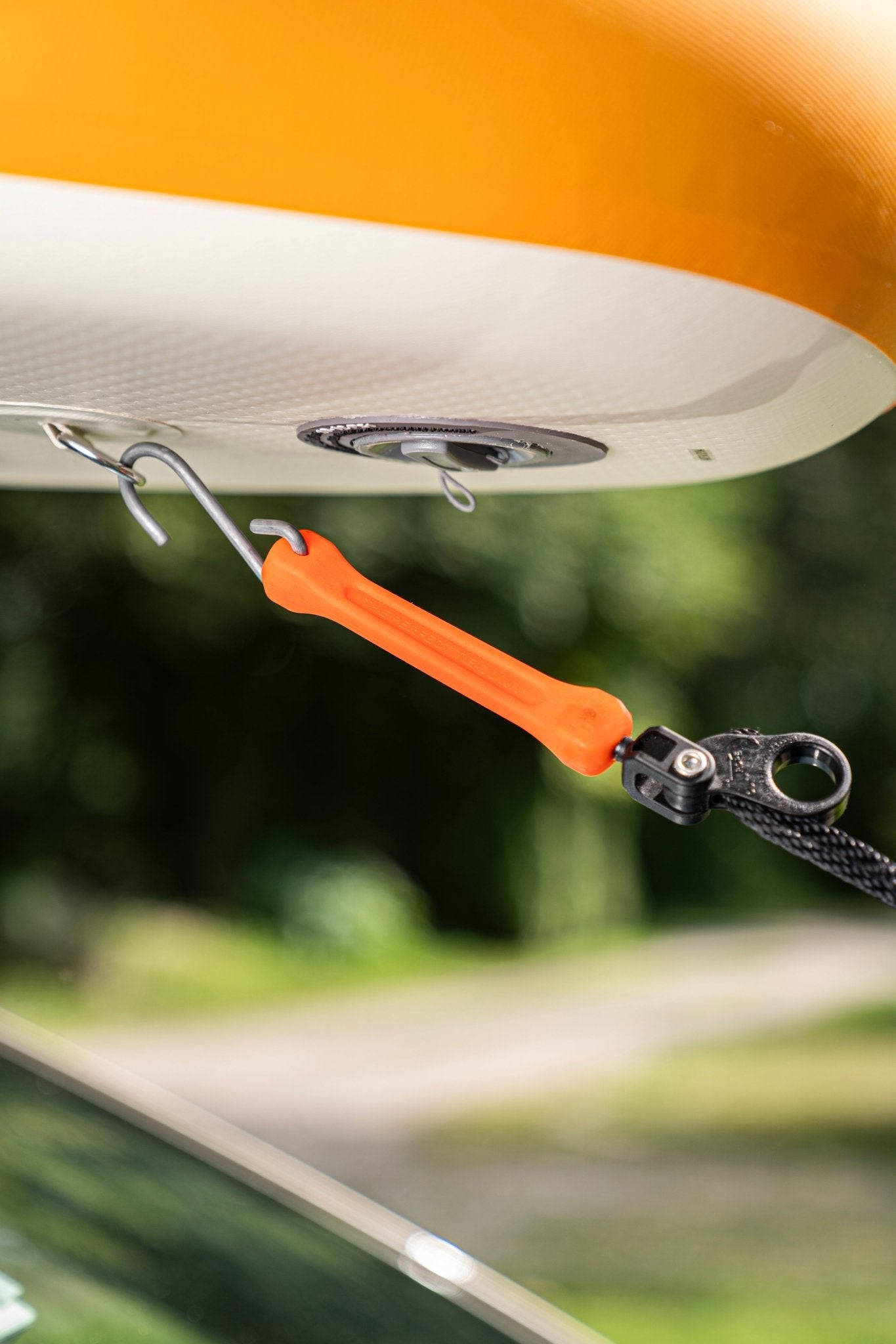 Photo of The Perfect Tie-Down® (PTD) - 12' Constant Tension Rope Lock Tie Down by ShockStrap - Premium for UTVs / Side by Sides