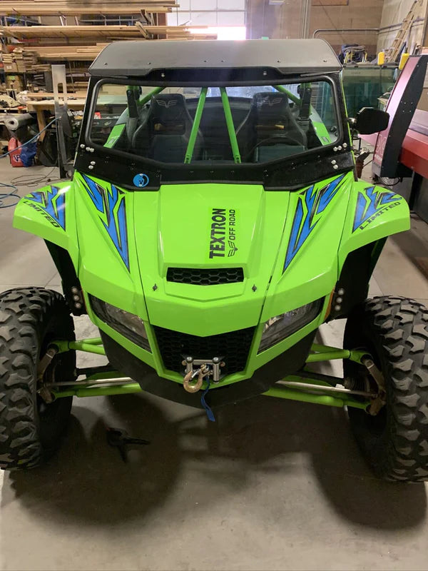 Photo of Textron Wildcat XX Full Glass Windshield (2018-2020) by Dirt Warrior Accessories - Premium Windshields for UTVs / Side by Sides