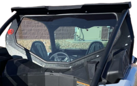 Photo of KAWASAKI TERYX KRX1000 REAR WINDSHIELD 2-SEAT 2020+ by Dirt Warrior Accessories - Premium WINDSHIELD for UTVs / Side by Sides