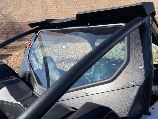 Photo of Kawasaki Teryx KRX1000 Rear Glass Windshield 2020+ by Dirt Warrior Accessories - Premium Windshields for UTVs / Side by Sides