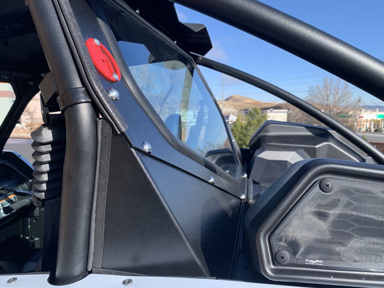 Photo of KAWASAKI TERYX KRX1000 REAR WINDSHIELD 2-SEAT 2020+ by Dirt Warrior Accessories - Premium WINDSHIELD for UTVs / Side by Sides