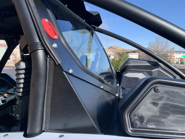 Photo of Kawasaki Teryx KRX1000 Rear Glass Windshield 2020+ by Dirt Warrior Accessories - Premium Windshields for UTVs / Side by Sides