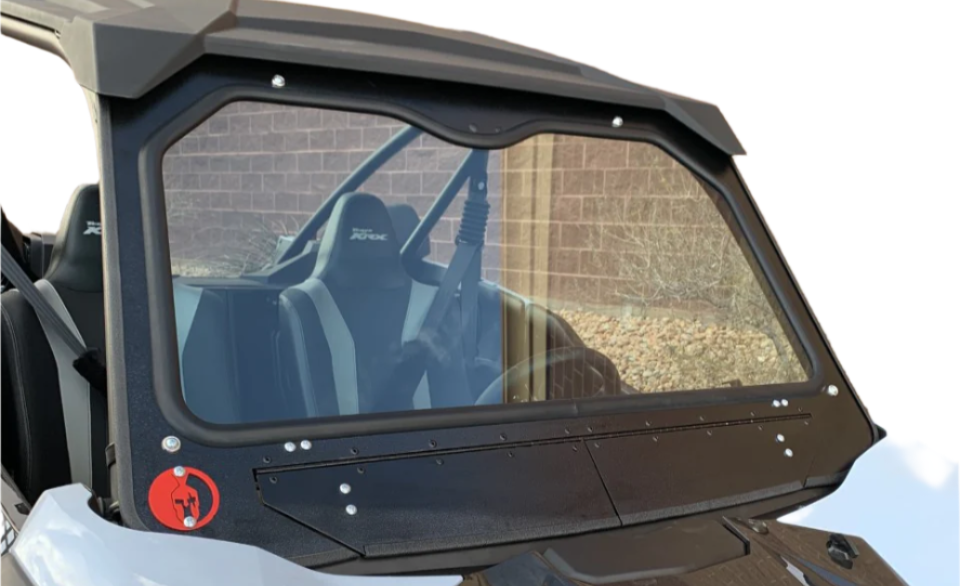 Photo of KAWASAKI TERYX KRX1000 FRONT WINDSHIELD 2020+ by Dirt Warrior Accessories - Premium WINDSHIELD for UTVs / Side by Sides
