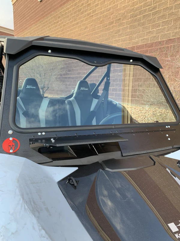 Photo of Kawasaki Teryx KRX 1000 Full Glass Windshield (2020+) by Dirt Warrior Accessories - Premium Windshields for UTVs / Side by Sides