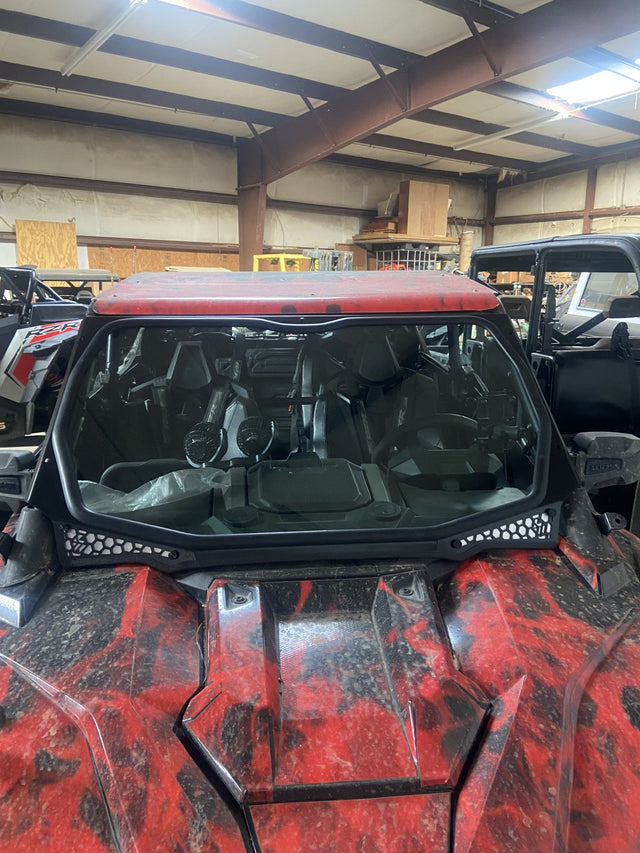 Photo of Moto Armor L&W Pro Series 4 Seat Full Glass Windshield by Moto Armor - Premium for UTVs / Side by Sides